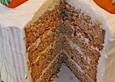 M&ouml;hren-Ingwer-Schichttorte