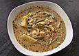 Gezupfte Kn&ouml;pfle in einer Speck-Bohnensuppe