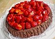 Schoko-Erdbeer-Kuchen