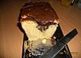 Sandkuchen mit Schokoladenglasur