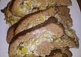 Hackbraten-Frischk&auml;se-Rolle