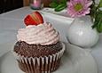 Erdbeer-Schoko-Cupcakes