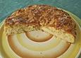 Apfelr&uuml;hrkuchen mit feiner Mandeldecke