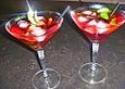 Granatapfel-Minz-Cocktail