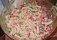 Nudelsalat mit Paprika-Peperoni Dressing