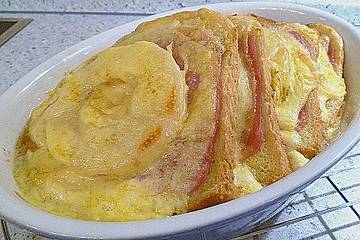 Rahmgratin à la “Toast Hawaii“ – ein Klassiker neu entdeckt
