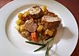Herbstliches Schweinefilet aus dem Ofen