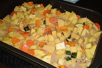 Herbstliches Schweinefilet aus dem Ofen 3