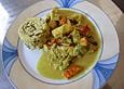 Curry-Kokos-Geschnetzeltes von Lio
