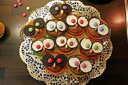 Eulen-Muffins 19