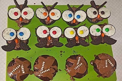 Eulen-Muffins 48