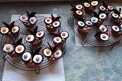 Eulen-Muffins 24