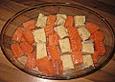 Lachs in Lachs-Sahnesauce