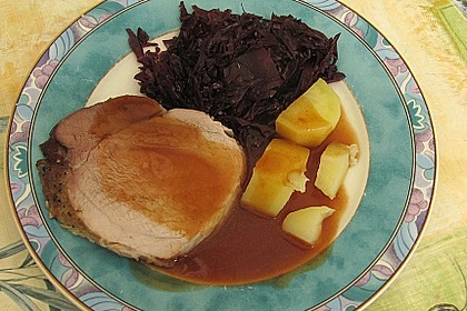 Knuspriger Schweinekrustenbraten 3