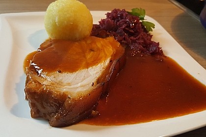 Knuspriger Schweinekrustenbraten 5
