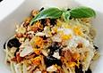 Linguine mit N&uuml;ssen und Orangenaroma
