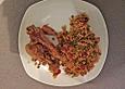 H&auml;hnchen-Reis Pfanne