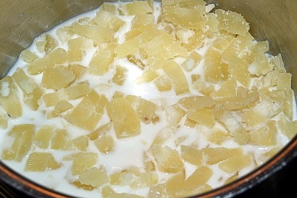 Milder, fettarmer Kochkäse aus Harzer Käse 6