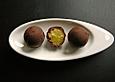 Orangen-Marzipan-Kugeln