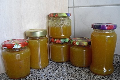 Pfirsich-Nektarinen-Marmelade 4