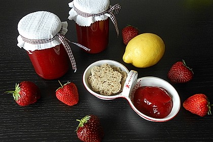 Fruchtig-süße Erdbeermarmelade 4