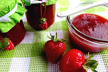 Fruchtig-süße Erdbeermarmelade