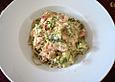 Bandnudeln &agrave; la Patriciosa mit Lachs und Brokkoli