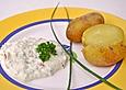 Pellkartoffeln mit Juli-Quark