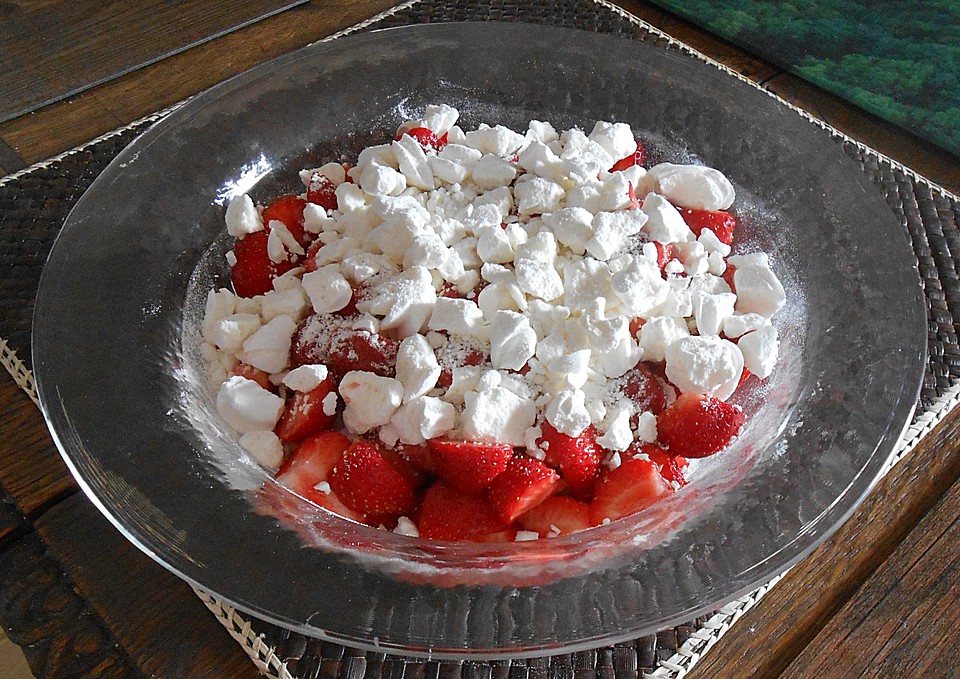 Erdbeeren baiser sahne dessert Rezepte | Chefkoch.de