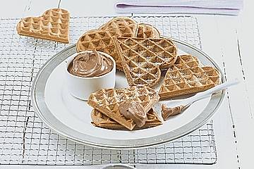 Philadelphia-Schokoladen-Waffeln