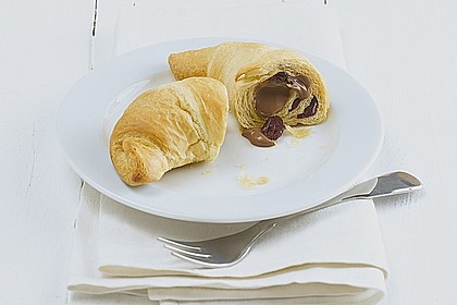 Cremige Schoko-Croissants mit Philadelphia