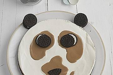 Philadelphia Torte Oreo-Pandabär