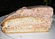 Torte mit Rhabarber - Sahne - Creme