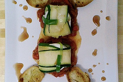 Ziegenfrischkäse im Zucchinimantel 32