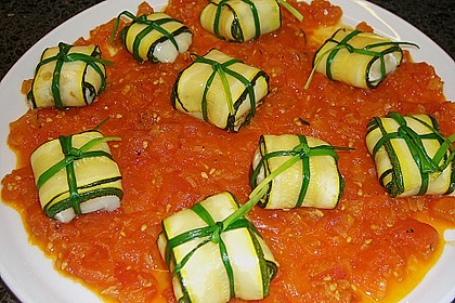 Ziegenfrischkäse im Zucchinimantel 24