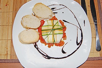 Ziegenfrischkäse im Zucchinimantel 20