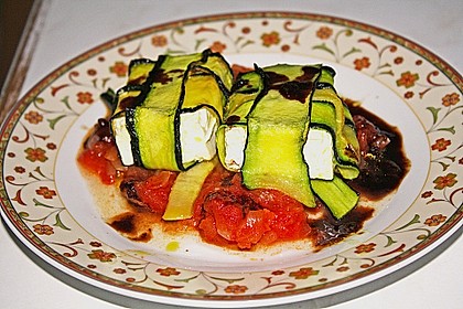 Ziegenfrischkäse im Zucchinimantel 22