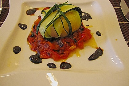 Ziegenfrischkäse im Zucchinimantel 2
