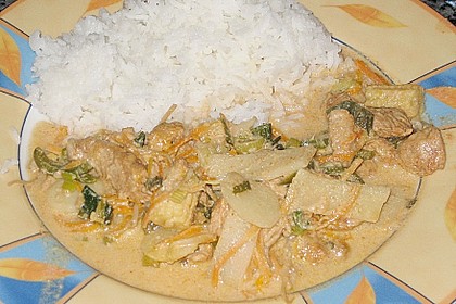 Thailändisches Chickencurry 11