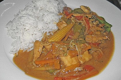 Thailändisches Chickencurry 7