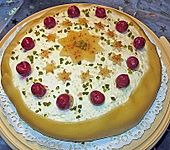 Weihnachtliche Kuppeltorte (Bild)
