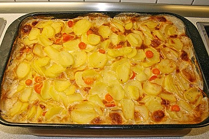 Kartoffelgratin 1