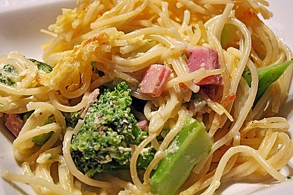 2 in 1 (Spaghetti - Brokkoli - Auflauf) 9