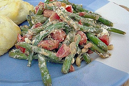 Antipasti mit grünen Bohnen und Pinienkernen 10