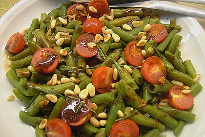 Antipasti mit grünen Bohnen und Pinienkernen 4