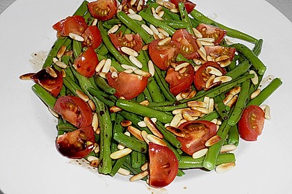 Antipasti mit grünen Bohnen und Pinienkernen 2