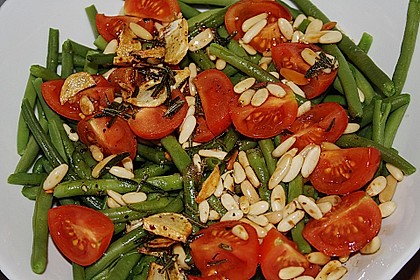 Antipasti mit grünen Bohnen und Pinienkernen 3
