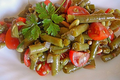 Antipasti mit grünen Bohnen und Pinienkernen 6