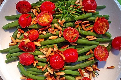 Antipasti mit grünen Bohnen und Pinienkernen 1
