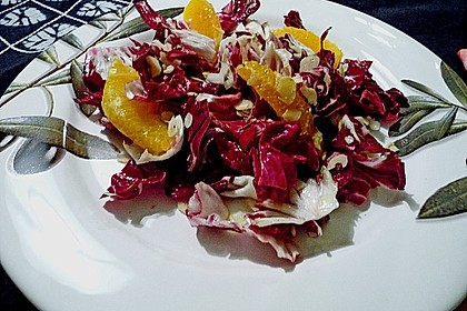 Radicchiosalat mit Orangen 1
